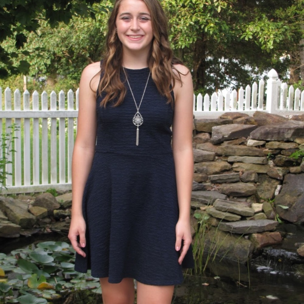 Charming Charlie’s Navy Dress